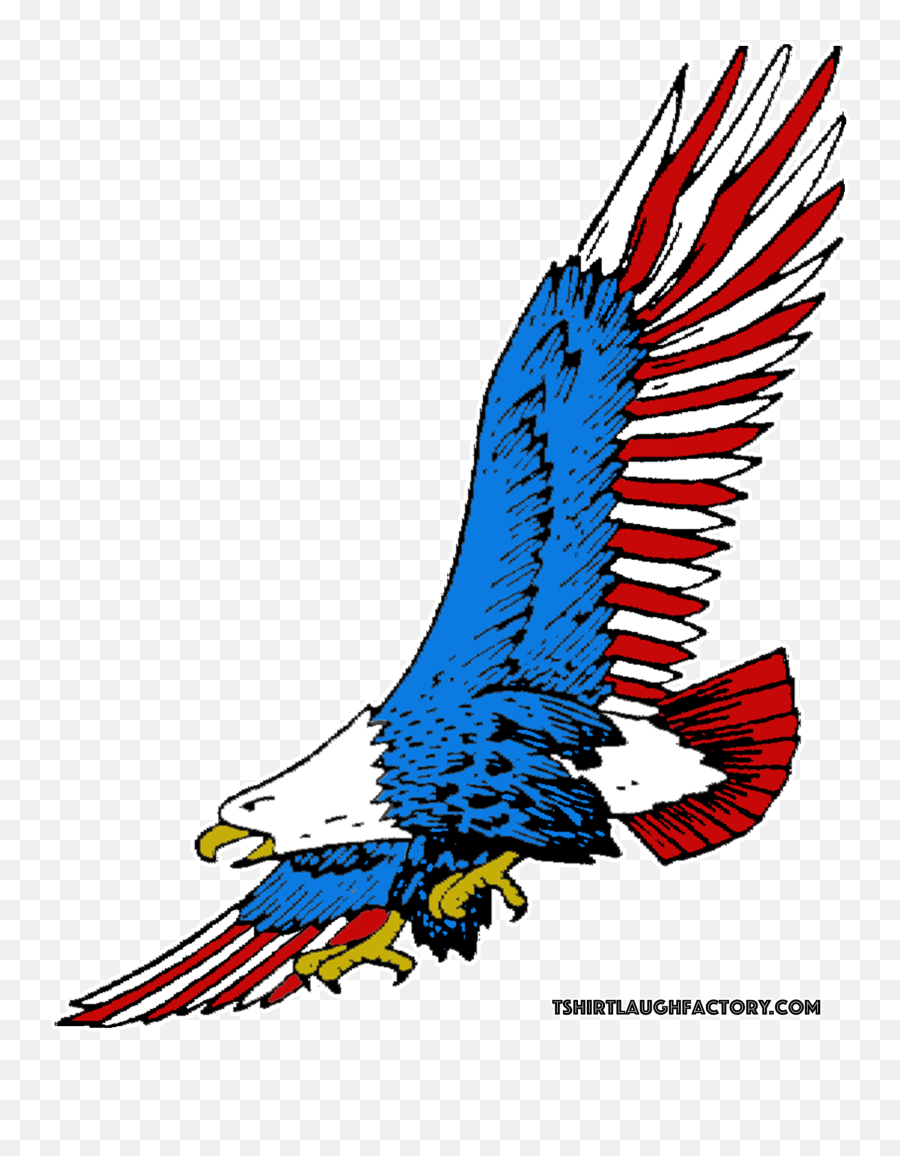Download American Eagle Flying T - Shirt Tshirt Full Size Aquila Reale Da Colorare Png,Eagle Flying Png