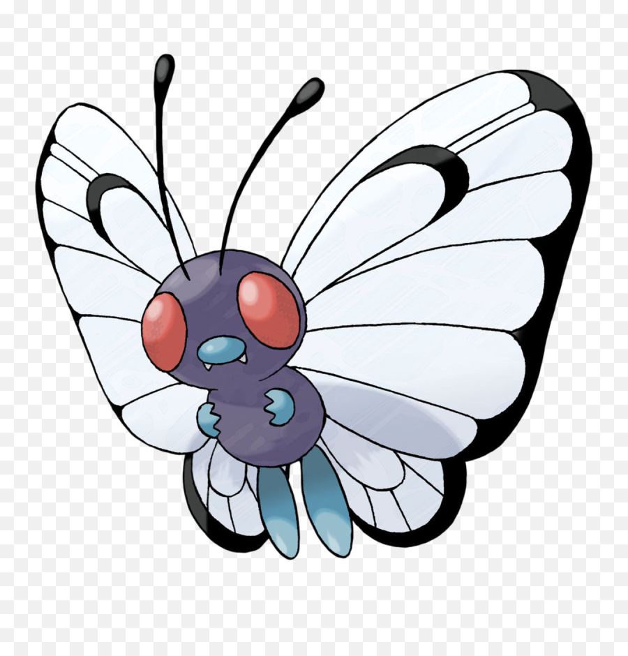 Butterfree Pokemon Transparent Png - Stickpng Butterfree Pokemon,Pokeball Transparent Background