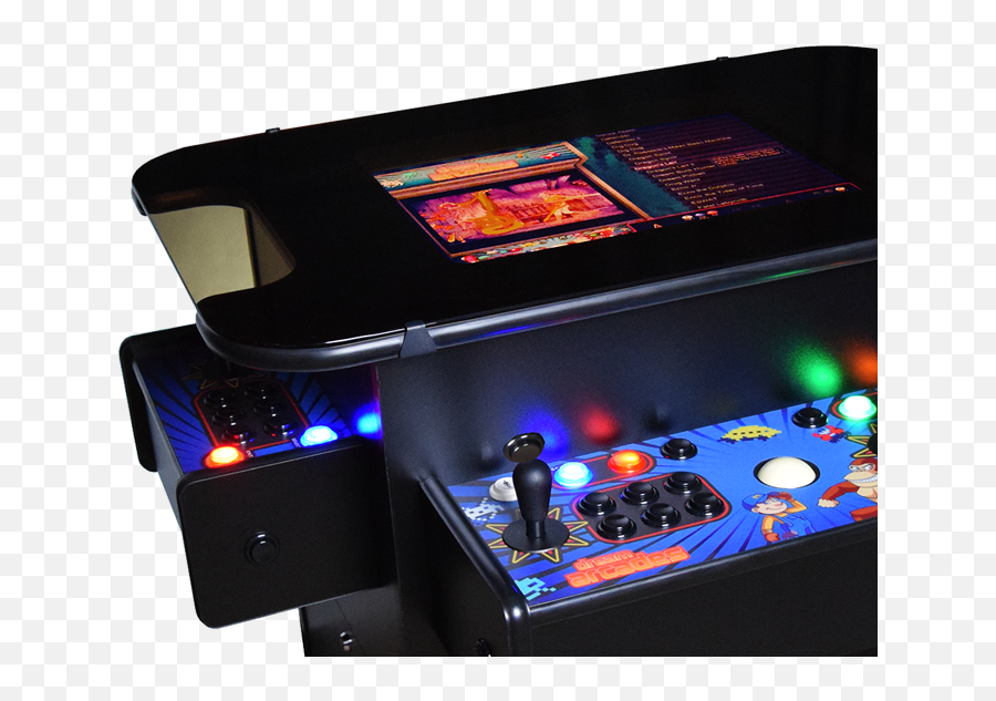 Dream Arcades - Multigame Video Arcade Machines Cocktail Video Game Table Png,Arcade Machine Png