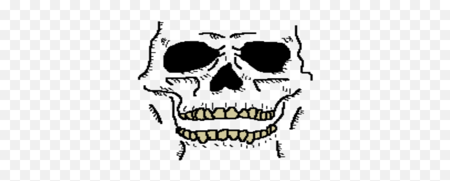 Skull Face - Roblox Skull Png,Skull Face Png
