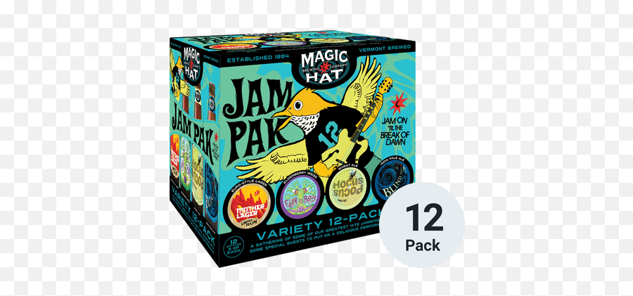 Magic Hat Jam Pack Variety - Magic Hat Jam Pack Png,Magic Hat Png