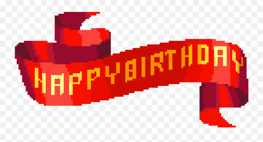 Pixilart - Birthday Banner By Moonwatcher9797 Horizontal Png,Happy Birthday Banner Png