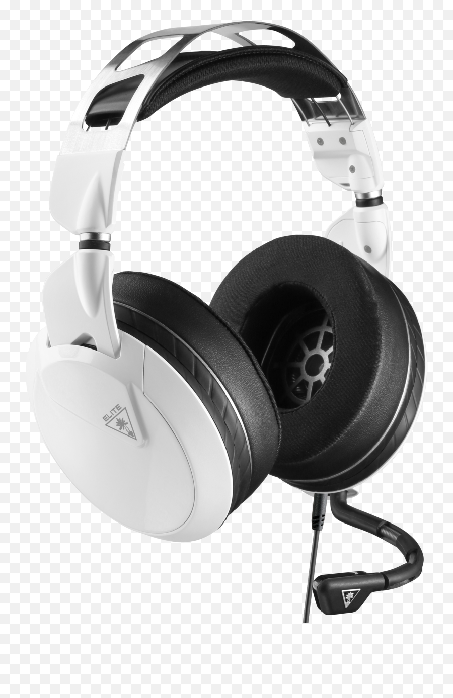 White Pro Performance Gaming Headset - Turtle Beach Elite Pro 2 Headset Superamp Pro Performance Gaming Audio System For Xbox One Png,Gaming Headset Png
