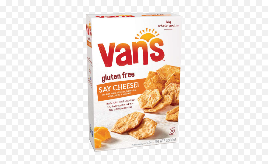 Gluten Free Vanu0027s Foods - Vans Gluten Free Crackers Png,Cheez It Png