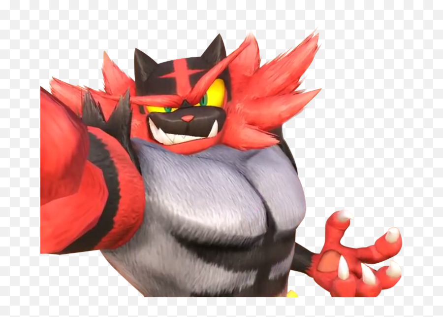 Appropriately Cropped Incineroaru0027s Victory Pose In Smash - Super Smash Bros Ultimate Incineroar Victory Pose Png,Smash Ultimate Png