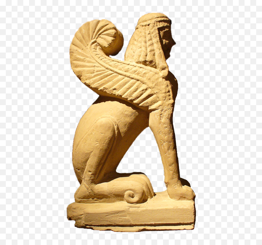 Chiusi Etrusc Sphinx - Etruscan Sphinx Png,Sphinx Png