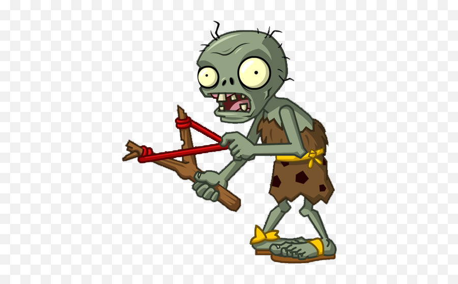 Zombie Guy With Slingshot - Plants Vs Zombies 2 Png,Slingshot Png