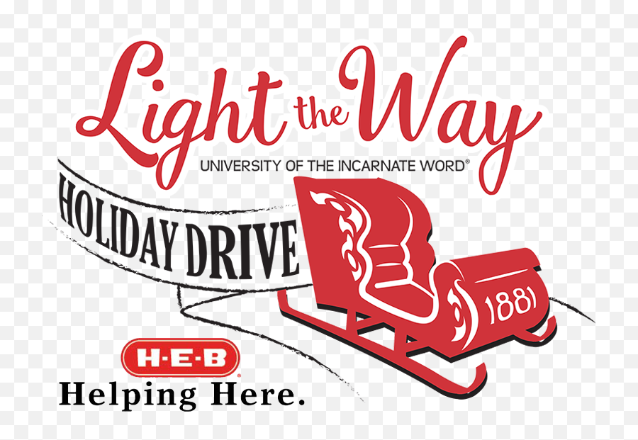 Light The Way University Of Incarnate Word - Heb Helping Here Png,Google Drive Logo