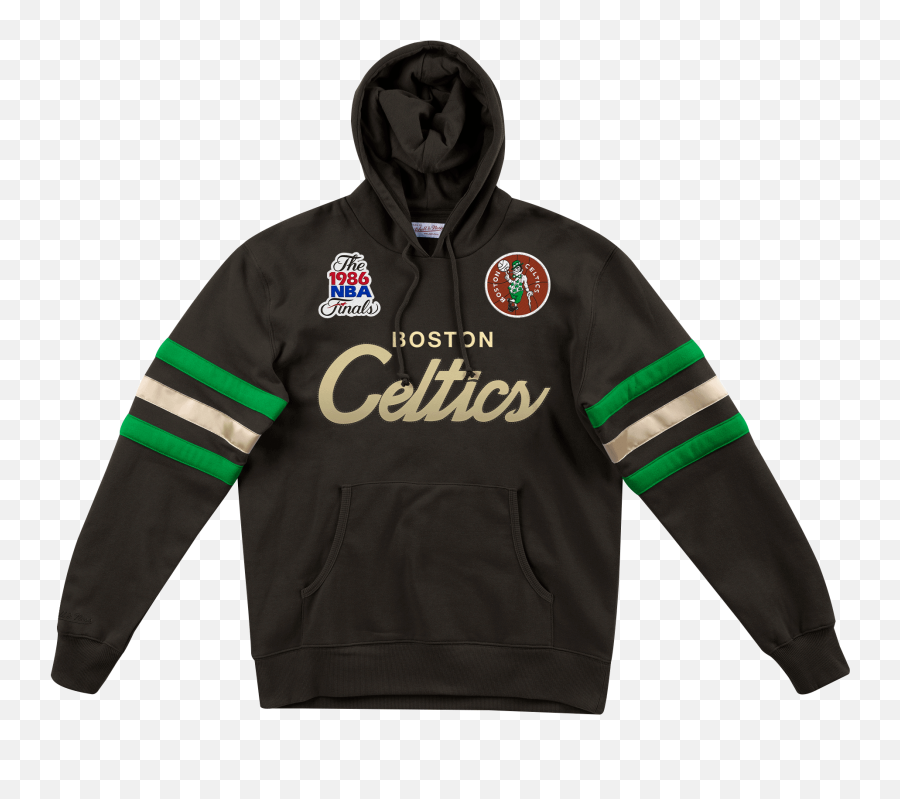 Championship Game Pullover - Boston Celtics Chicago Bulls Hoodie Mitchell And Ness Png,Celtics Logo Png