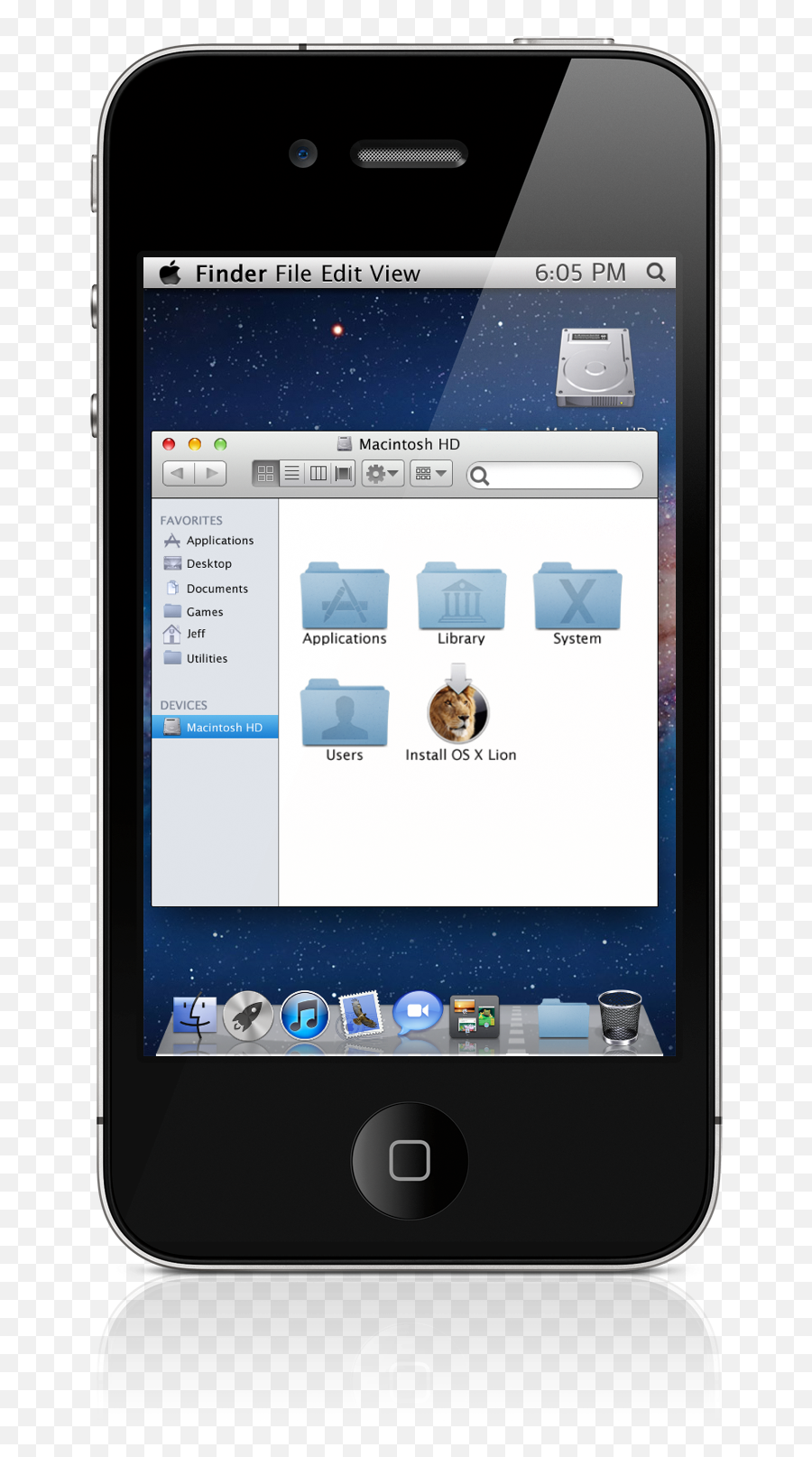 Os X Lion Ultimatum Is The Best Iphone - Technology Applications Png,Change Icon Mac Mountain Lion