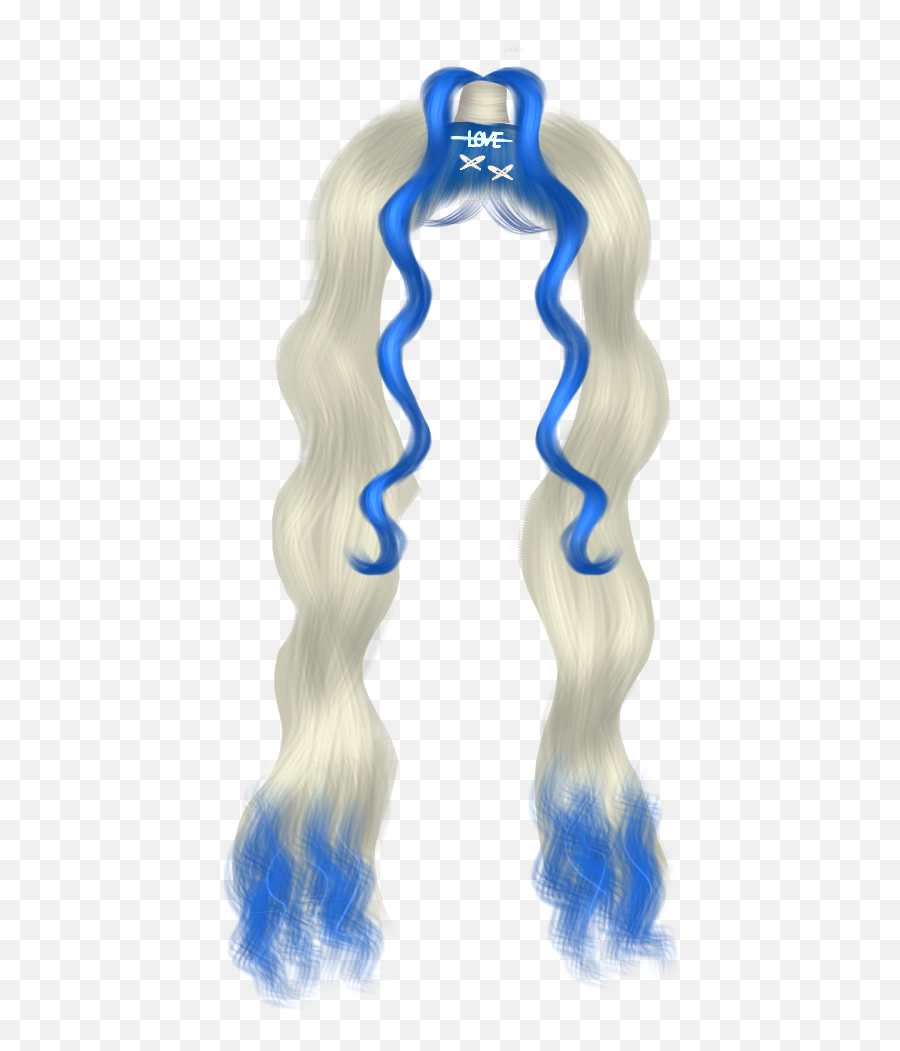Wigs - Long Hair Imvu Wigs Png,Icon Girl Half Wig
