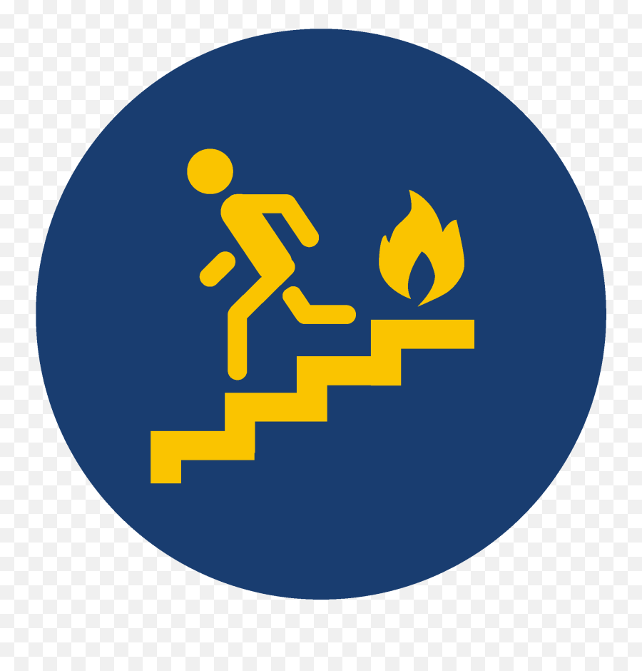 Fire Safety Stick - Fire Escape Icon Png,Simple Fire Icon