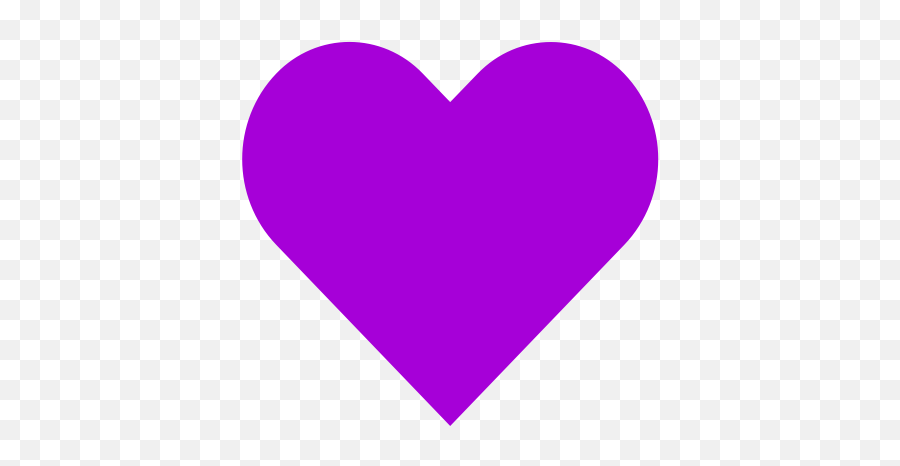 Purple Heart Icon - Purple Heart Transparent Background Png,Pink Heart Icon Png