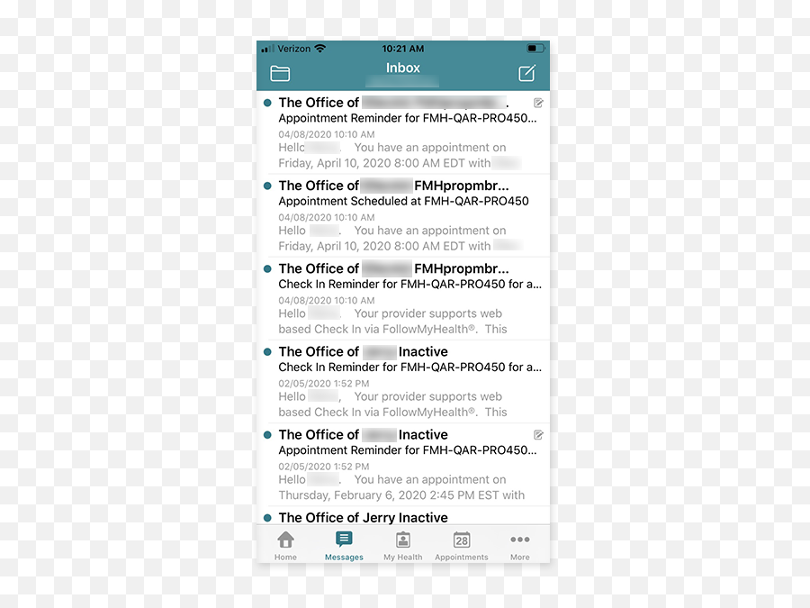 Followmyhealth Creating Folders U2013 Mobile App - Dot Png,Edit Folder Icon