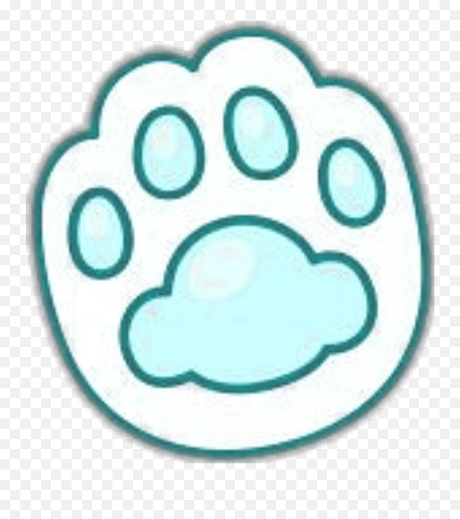 Discover Trending Paw Stickers Picsart - Dot Png,Wolf Paw Icon