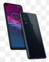 Motorola One Action - Motorola One Action Denim Blue png