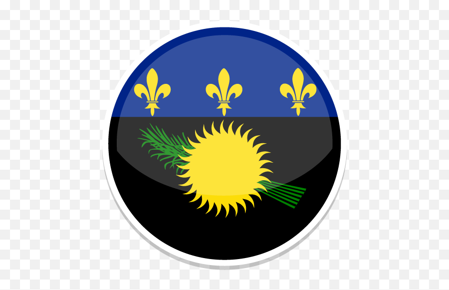 Guadeloupe Icon Myiconfinder - Guadeloupe Flag Png,Guatemala Flag Png