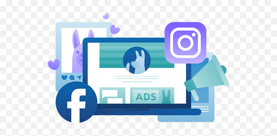 Full Service Digital Marketing U0026 Lead Generation Agency - Facebook And Instagram Ads Illustration Png,Social Media Advertising Icon
