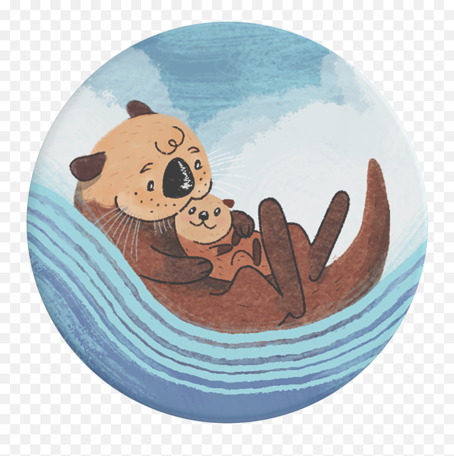 Sea Otter Snuggles - Happy Png,Sea Otter Icon
