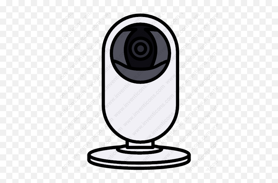 Download Night Vision Wifi Ip Camera Vector Icon Inventicons - Webcam Png,Ip Icon
