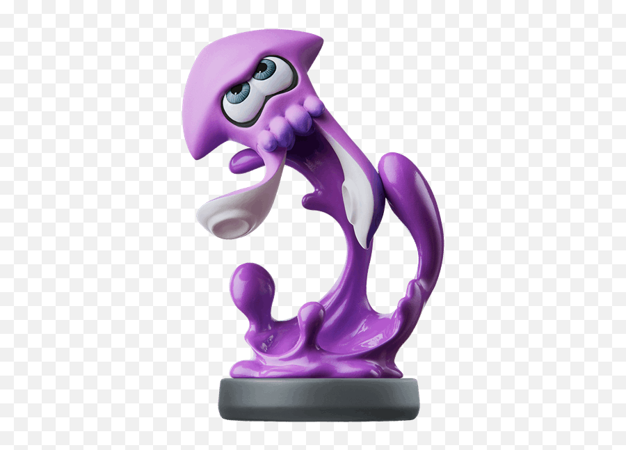 Nintendo Amiibo Splatoon 2 - Inkling Squid Character Figure Preowned Splatoon 2 Squid Amiibo Png,Inkling Png