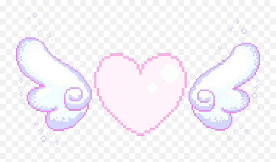 Heart Pink Purple Pixel Kawaii Freetoedit Remixit - Kawaii Pixel Heart Png,Minecraft Heart Icon Png