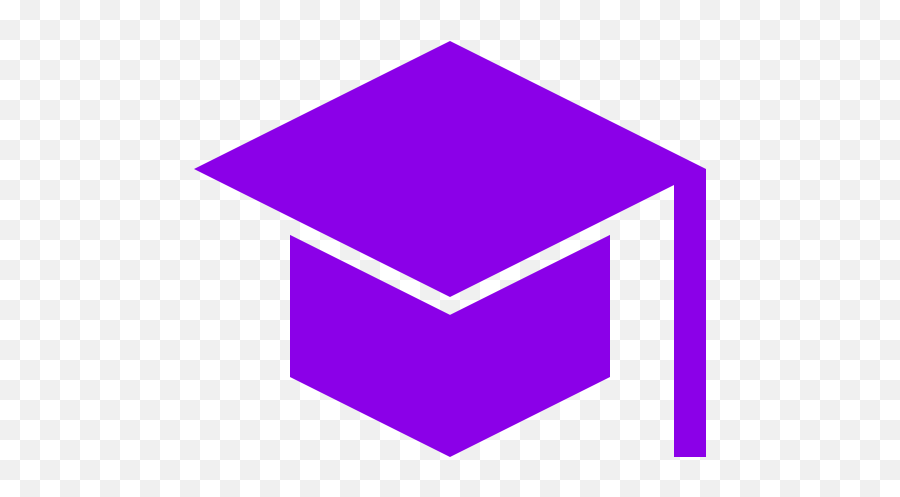 Purple Education Icon Png Symbol - Grey Education Icon Png,School Icon