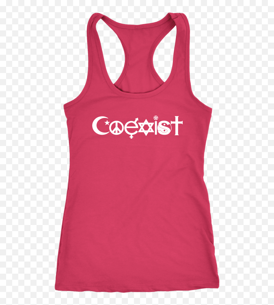 Coexist Racerback U2013 Egypt Everything - Universal Life Church Png,Coexist Icon