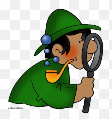 Pipe Clipart Detective Png Royalty Free Library - Detective Detective Clipart Gif,Detective Png