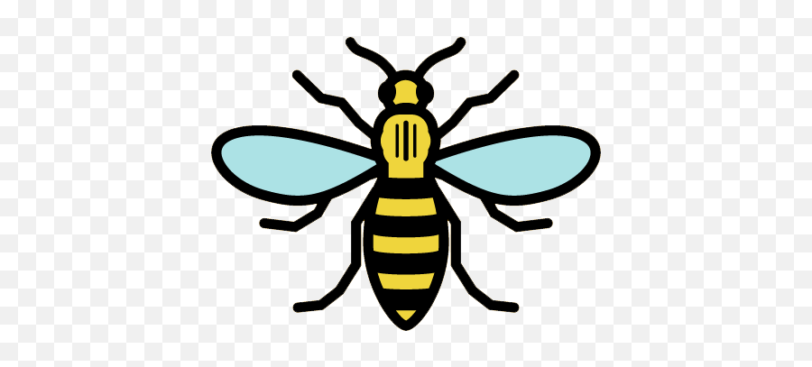 Bee Logo Png Picture 428358 - Manchester Bee,Bumblebee Logo