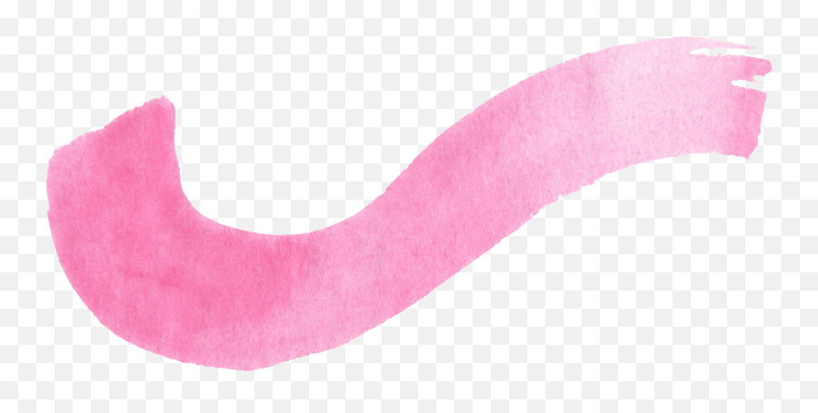 39 Pink Watercolor Brush Stroke - Headband Png,25 Png