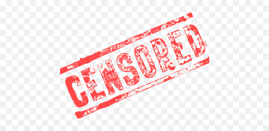 Censored Transparent Png Clipart Free - Calligraphy,Censor Png