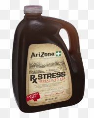 Arizona Tea Rx Stress Herbal Iced - Arizona Iced Tea Png,Arizona Tea Png