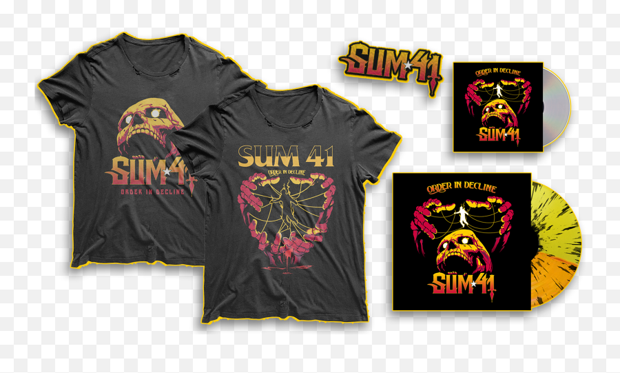 Sum 41 Order In Decline - Sum 41 Shirt Png,Offspring Logo