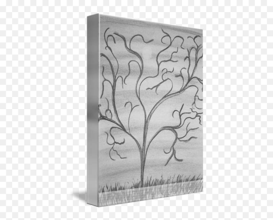 Wavy Trees Within Tall Grass By Mike M Burke - Motif Png,Tall Grass Png