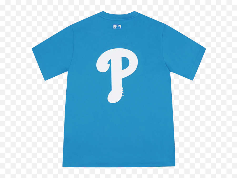 Popcorn Big Logo Short Sleeve T - Shirt Philadelphia Phillies Number Png,Phillies Logo Png