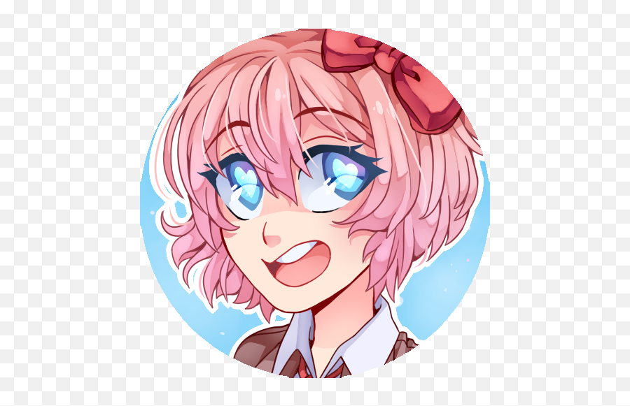 Ddlc Sayori Icons - Doki Doki Literature Club Eyes Fanart Png,Sayori Png