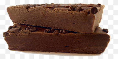Double Chocolate Brownie Batter Fudge Png