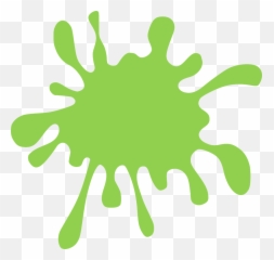 Color Splash Png - Green Paint Splatter Clip Art