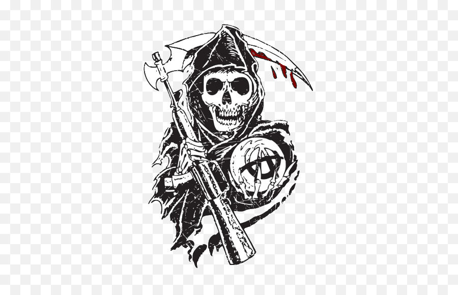 Sons Of Anarchy Logo Png - Sons Of Anarchy Reaper Full Sons Of Anarchy Reaper,Anarchy Png