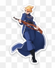 Riza Hawkeye Vinyl Sticker From Rtil - Lewd png