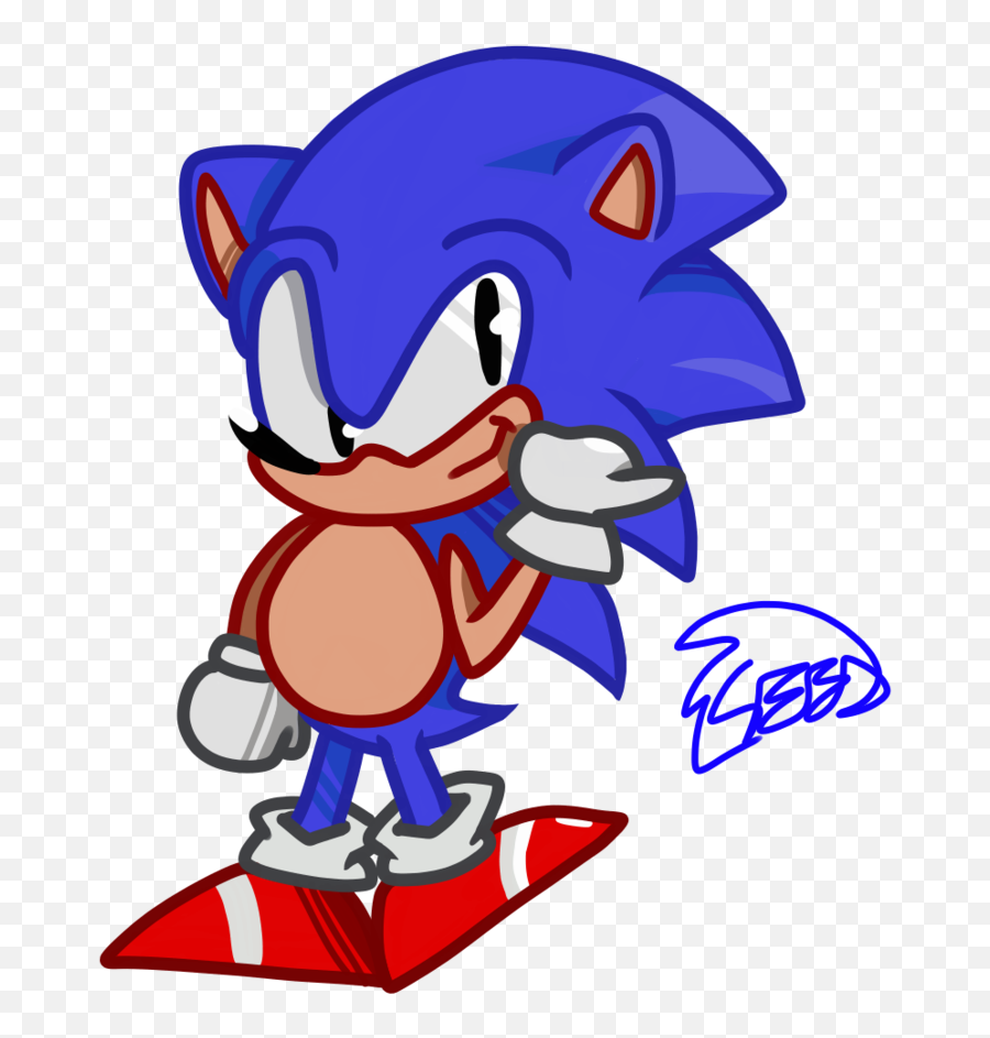 Sonic 2 Styled - Sonic The Hedgehog 2 Clipart Full Hedgehog Sonic Para Colorear Png,Sonic The Hedgehog 2 Logo