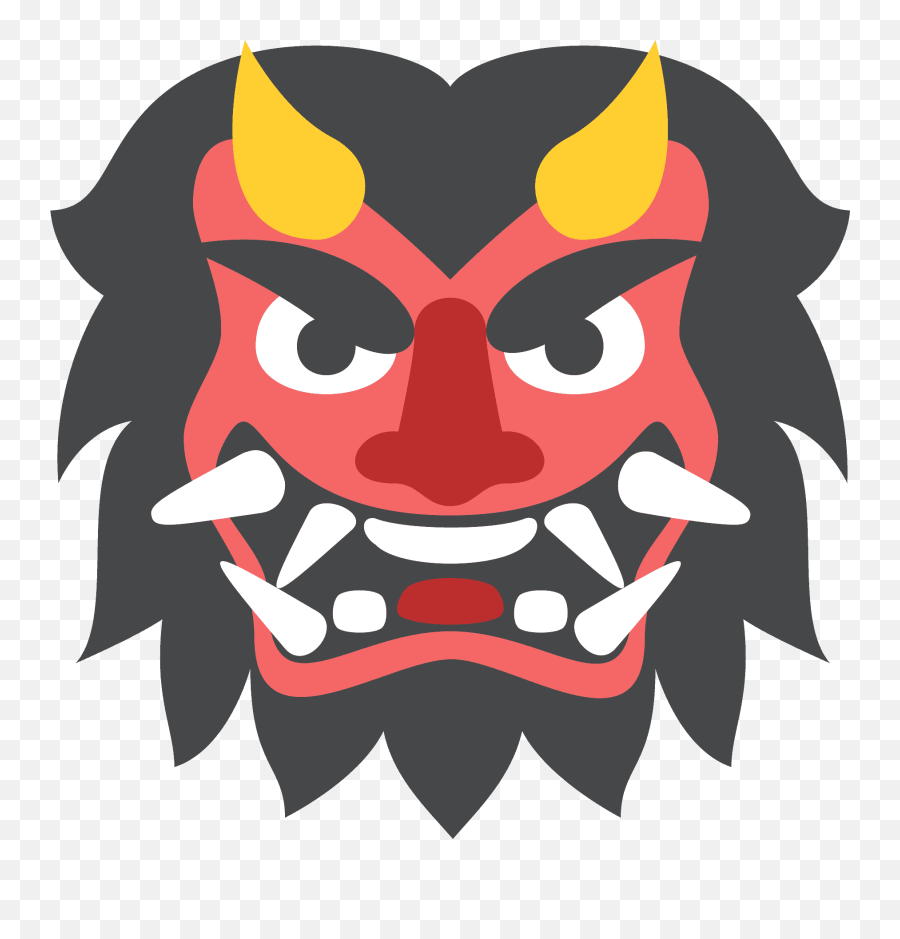 Japanese Ogre Emoji Vector Icon Gfxmag Free Downloads - Japanese Ogre Emoji Png,Ogre Png