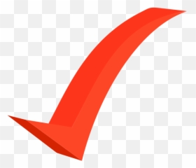 Download Hd Tick - Png In Red Transparent PNG Image Background
