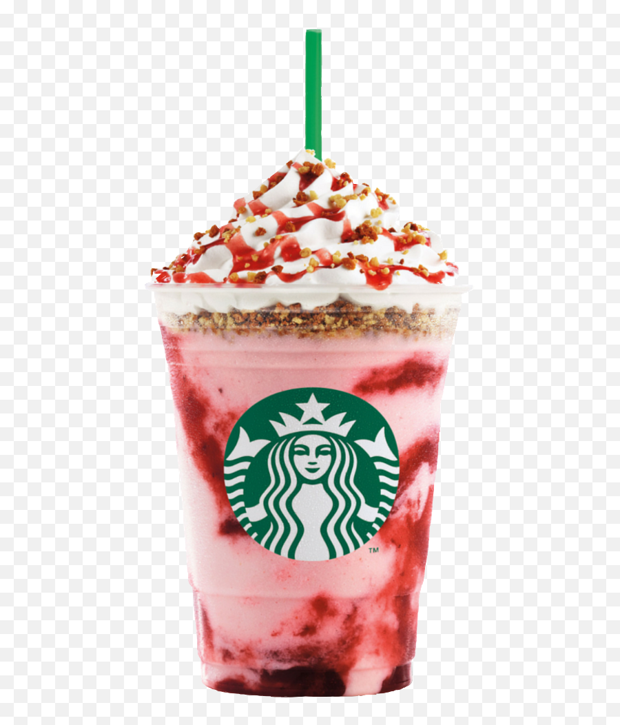 Download Cheesecake Frappuccino Milkshake Starbucks Cream - Strawberry Cheesecake Starbucks Drink Png,Starbucks Drink Png