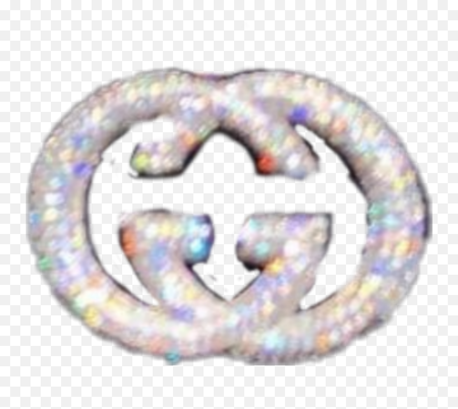 Gucci Diamonds Glitter Sparkle Sticker By Maddie - Circle Png,Gucci Logo Transparent Background