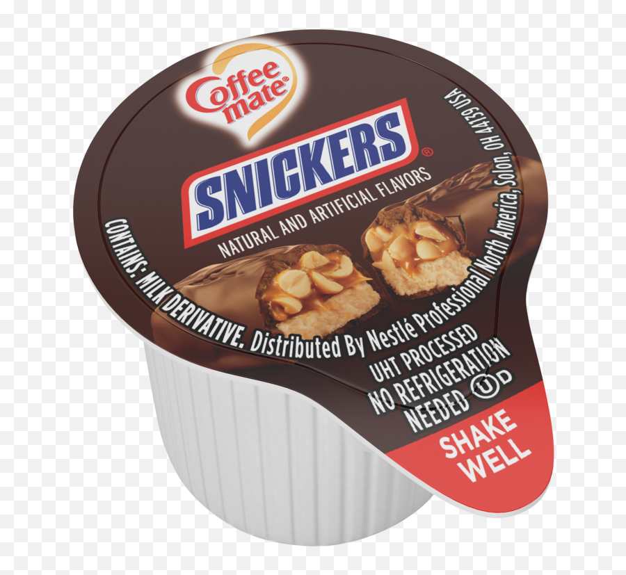 Coffee Creamer Singles Snickers - Snickers Coffee Mate Coffee Creamer Png,Snickers Logo