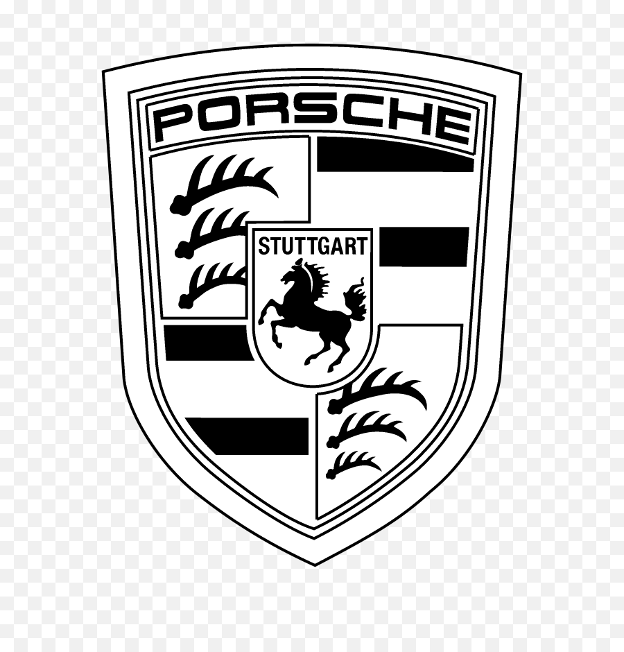 Porsche Logo Drawing
