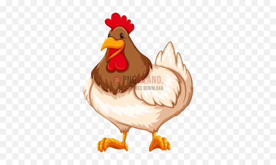 Cock Chicken Rooster Png Image With - Chicken With Mask Cartoon,Chicken Transparent Background