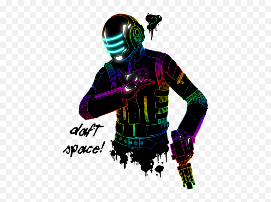 Daft Punk Merged With Dead Space - Good Photo For Profile Png,Daft Punk Png